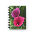 Two Pink Calla Lilies Spiral Notebook
