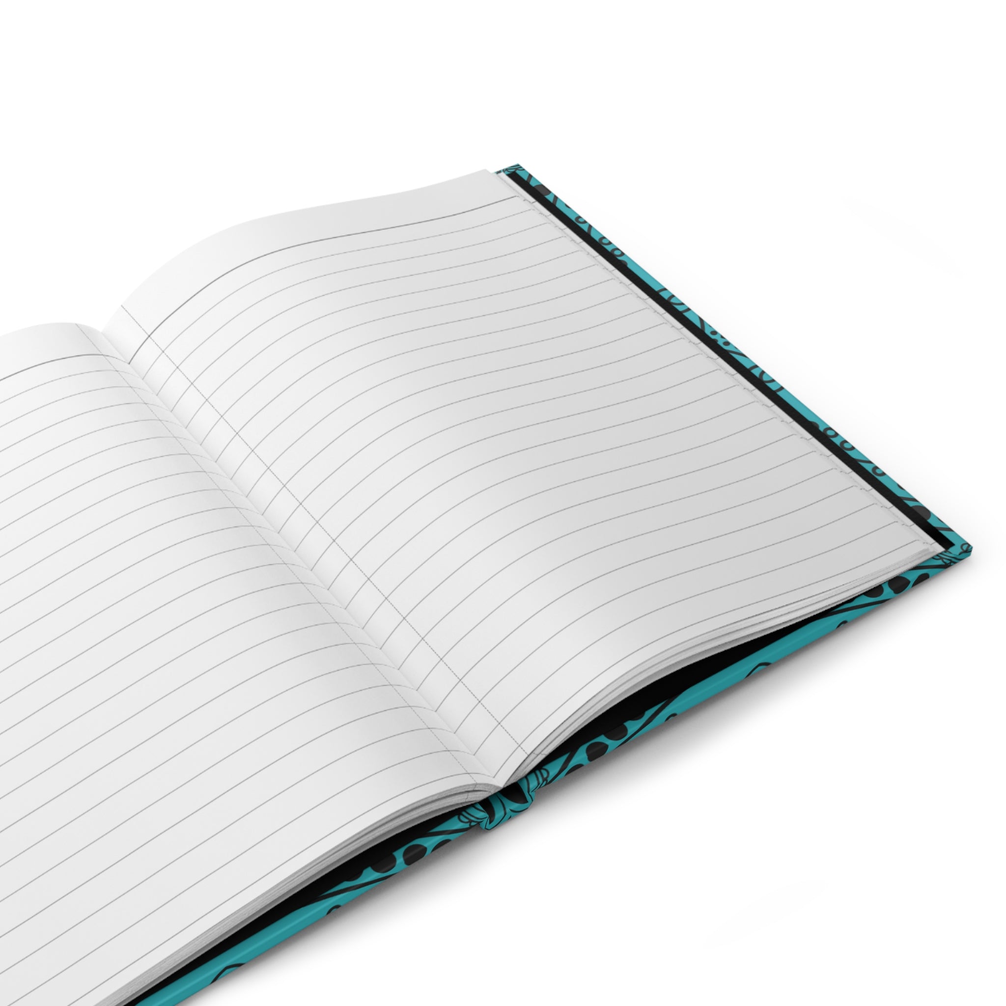 Blue Mandala Hardcover Journal