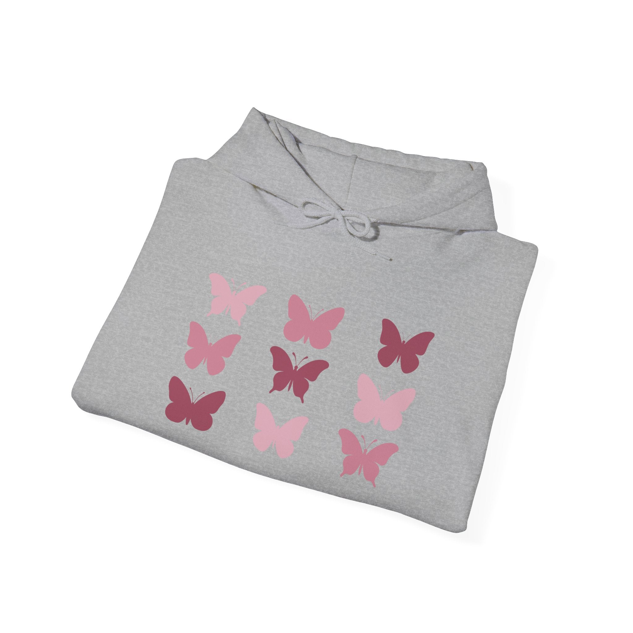 Butterfly Grid Hoodie Solid