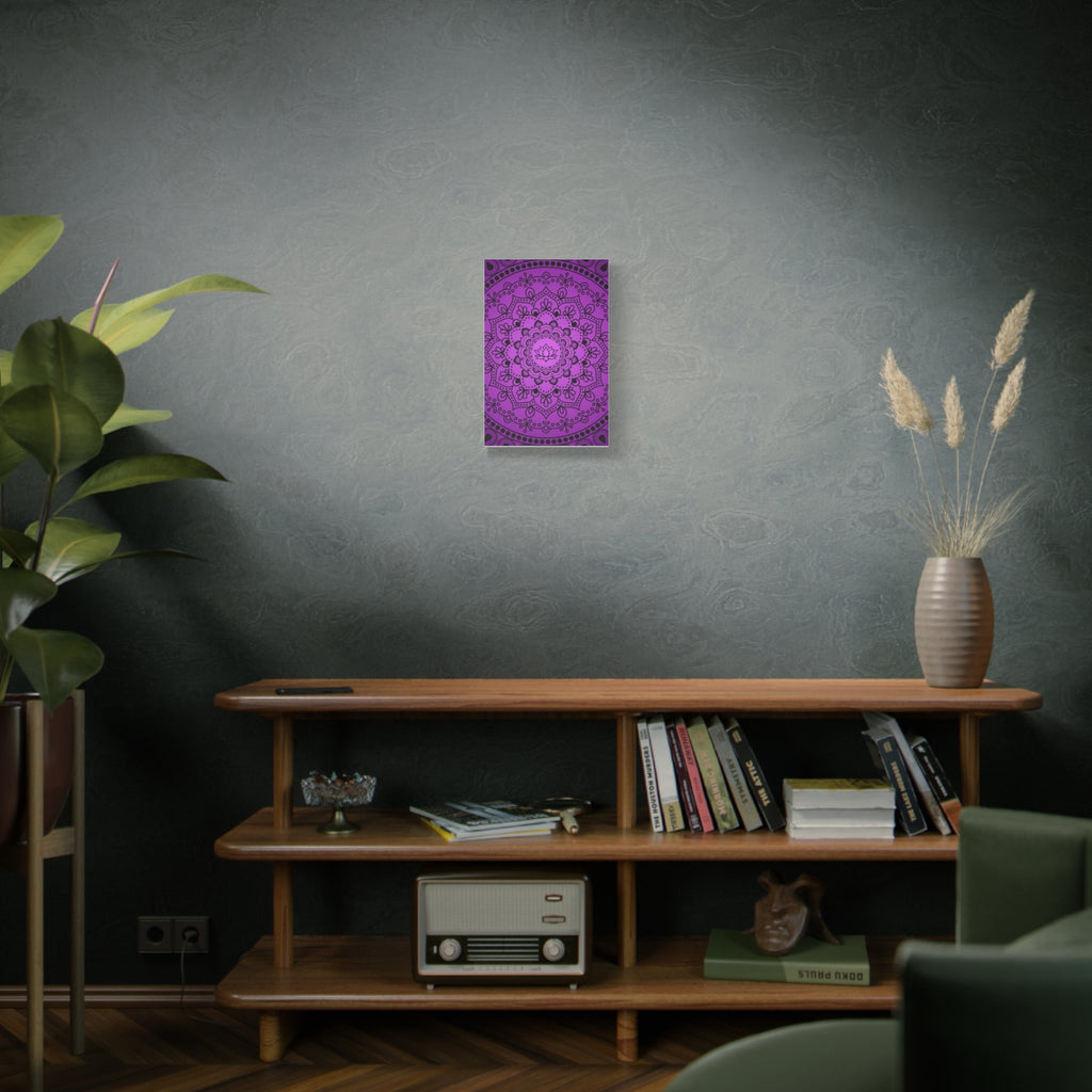 Purple Mandala Canvas Print