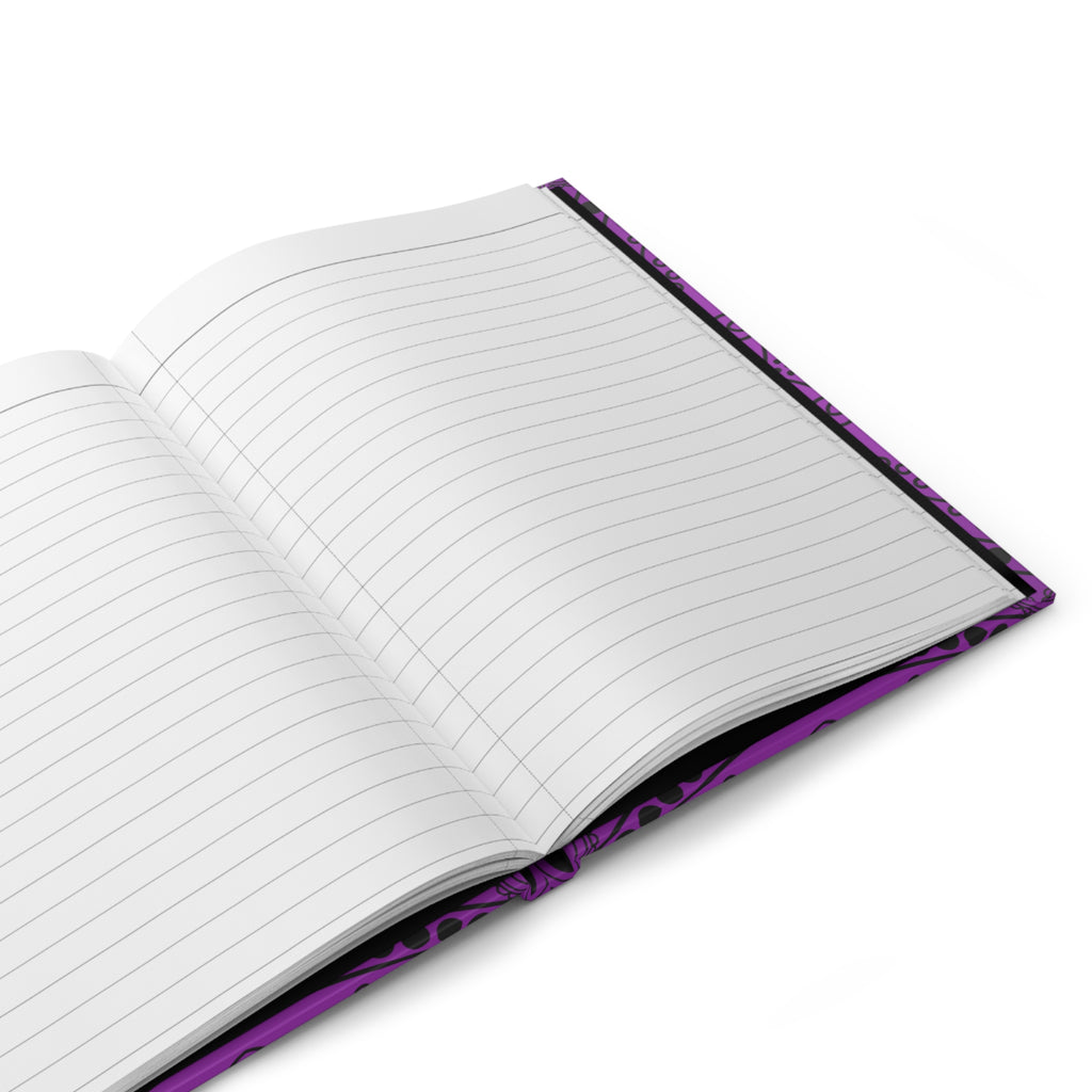 Purple Mandala Hardcover Journal