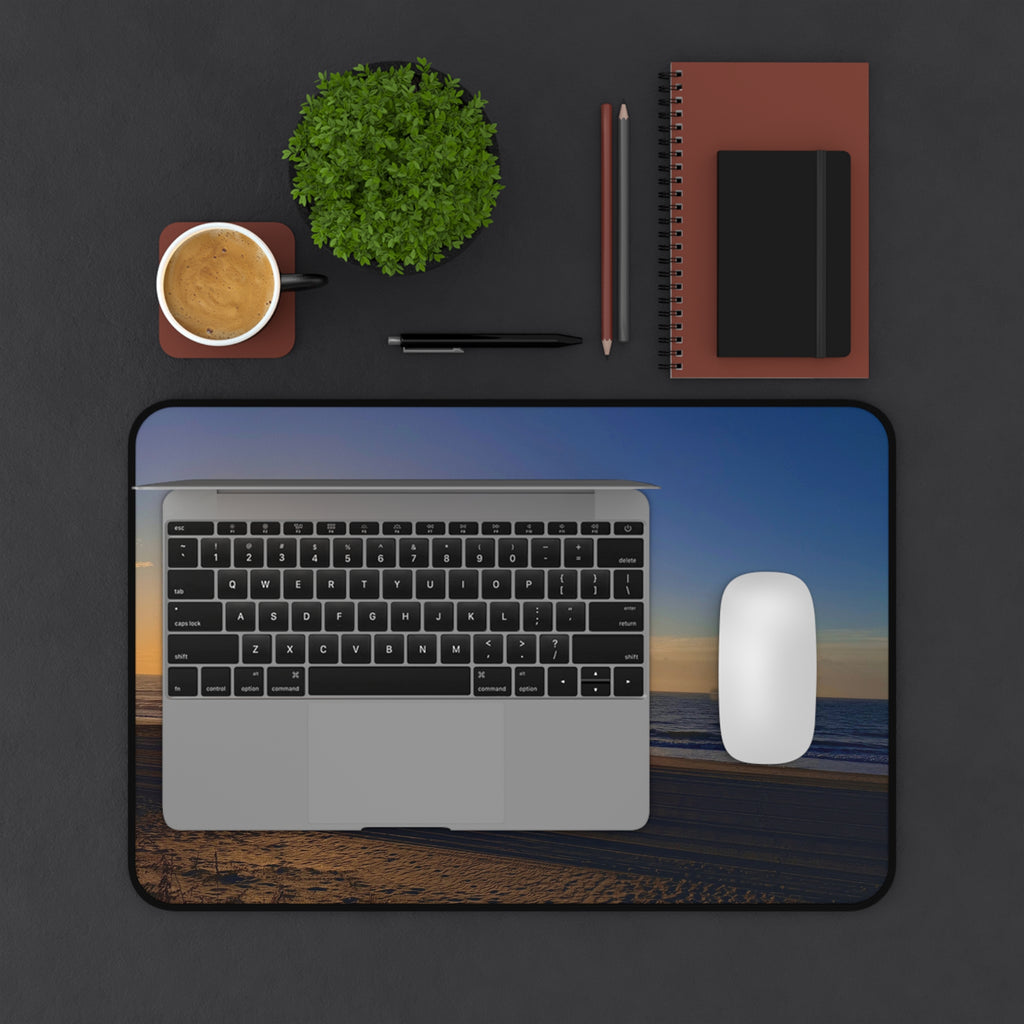 Orange Sunset Desk Mat