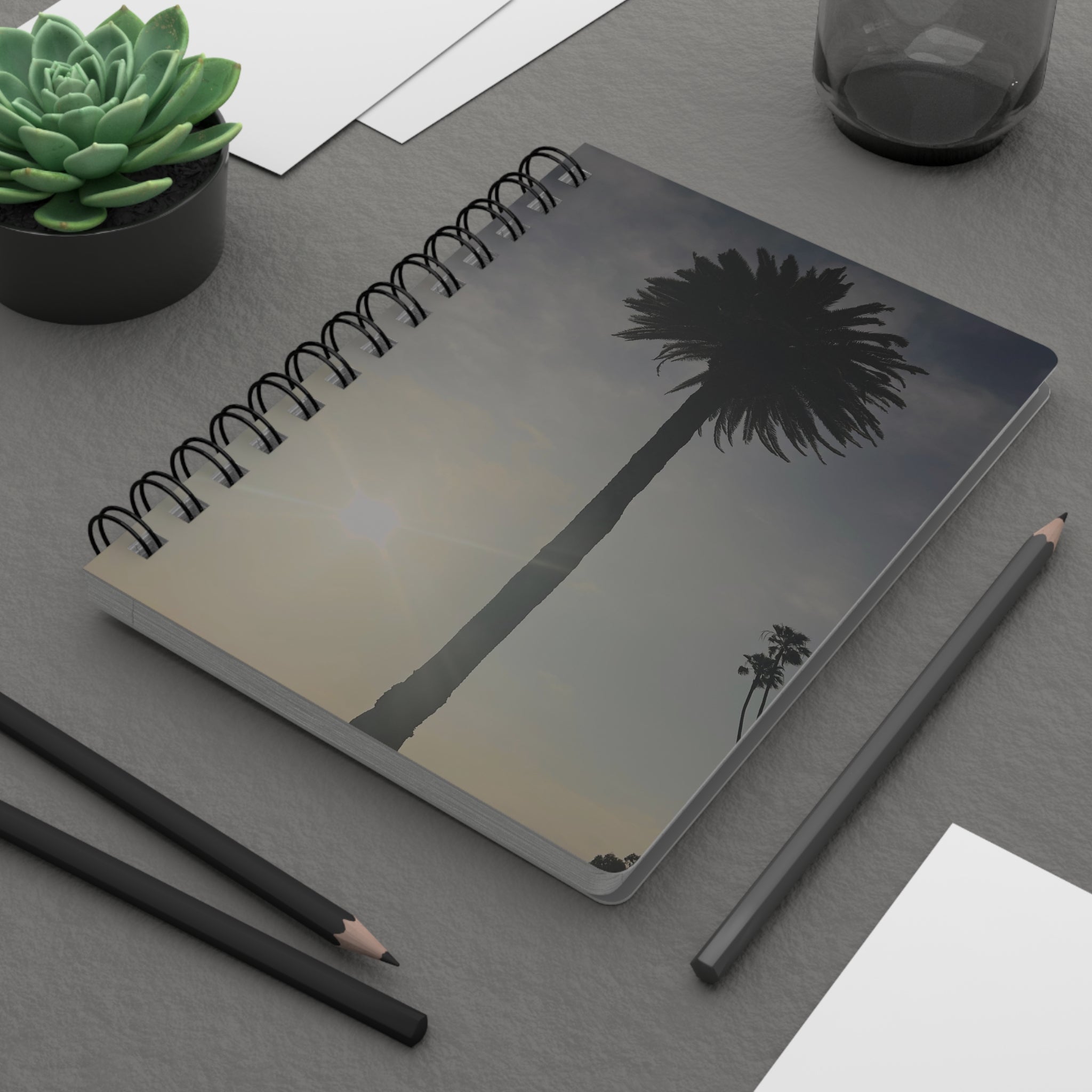 Palm Tree Spiral Notebook