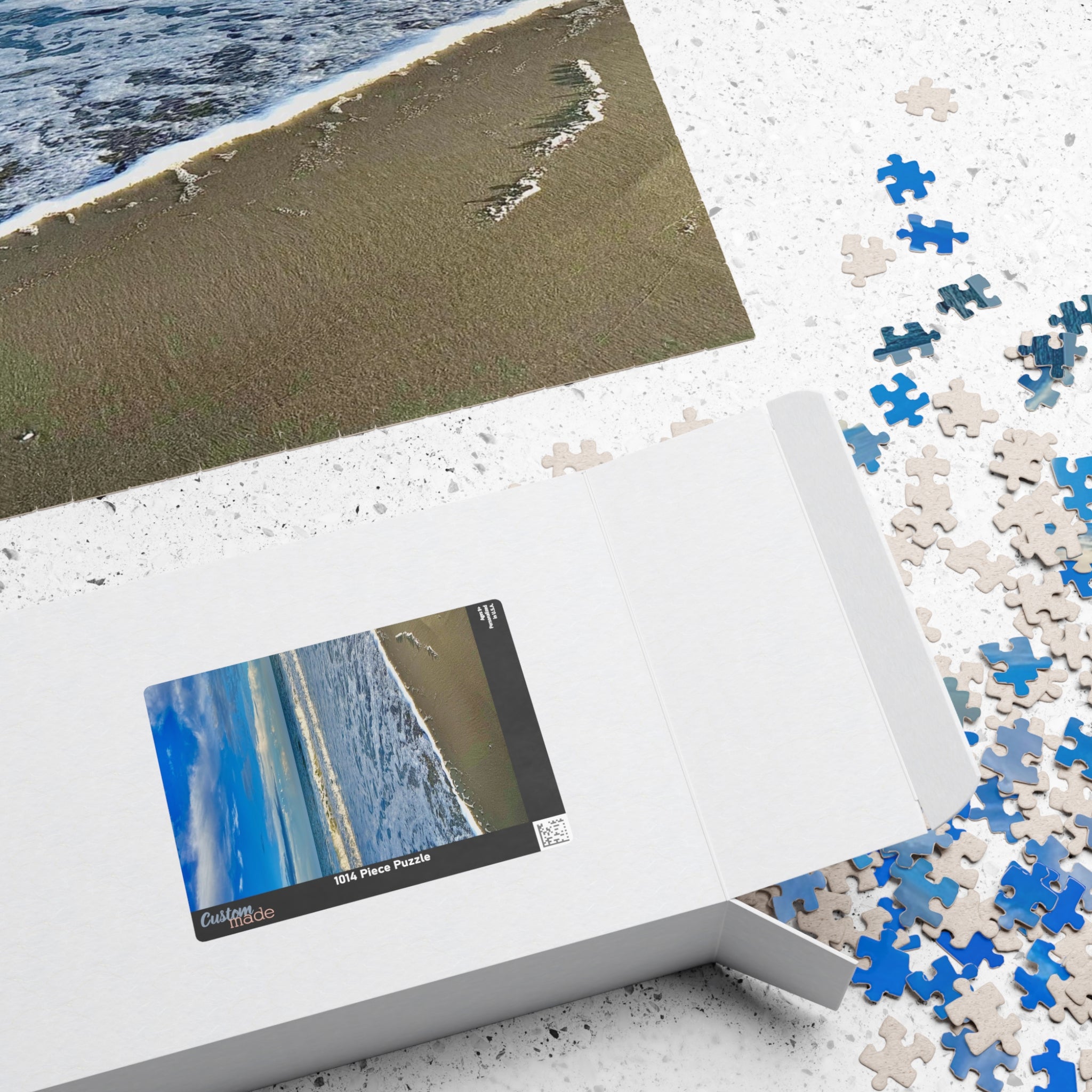 Turquoise Beach Jigsaw Puzzle