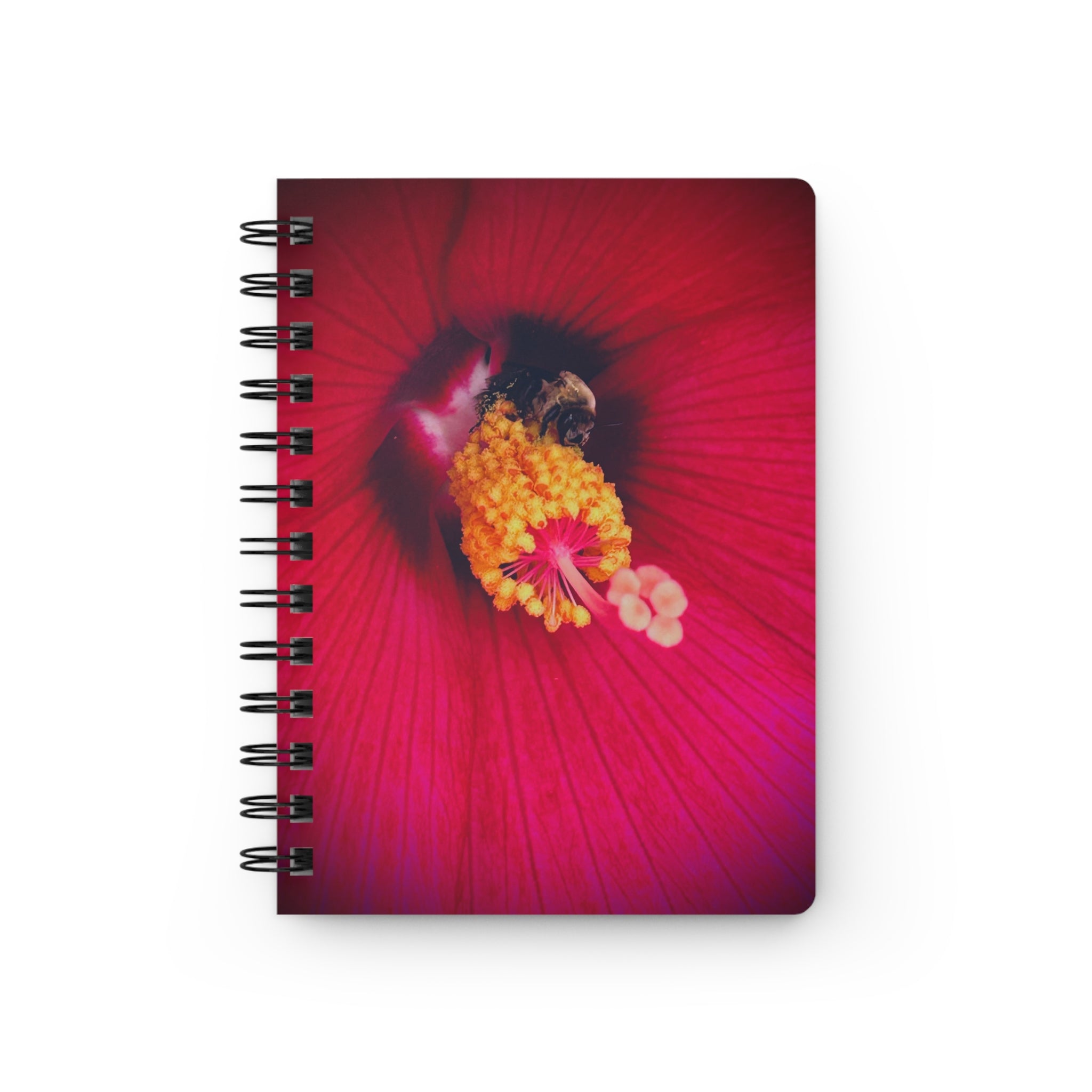 Sleeping Bee Spiral Notebook
