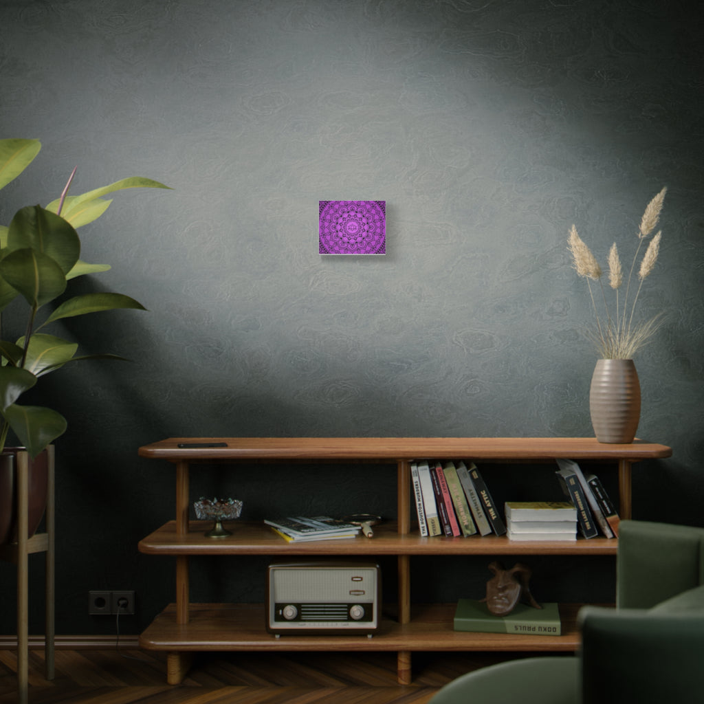 Purple Mandala Canvas Print