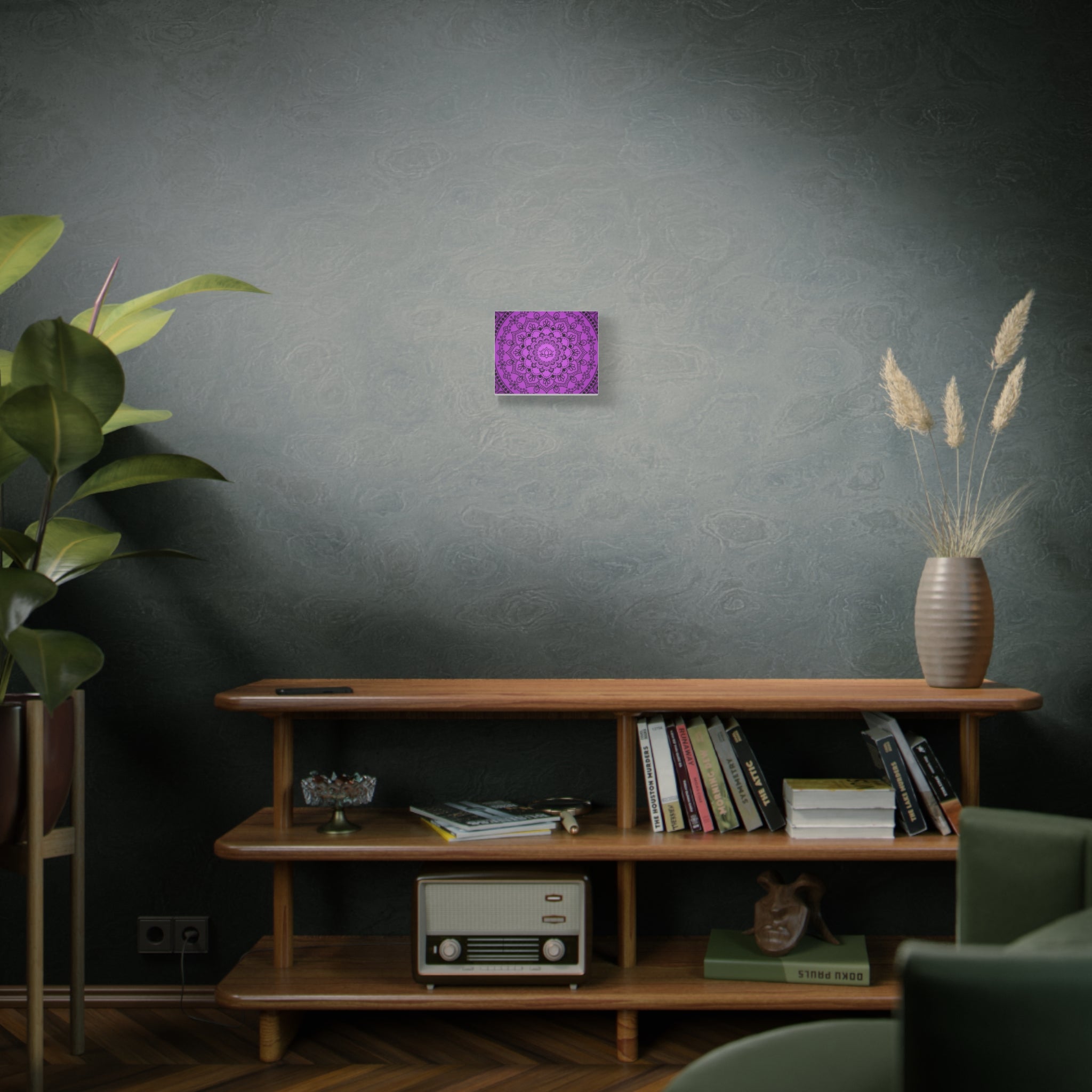 Purple Mandala Canvas Print