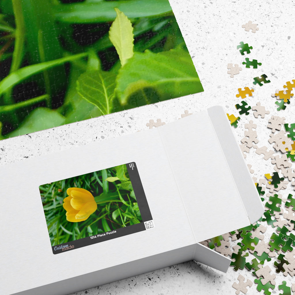 Yellow Tulip Jigsaw Puzzle