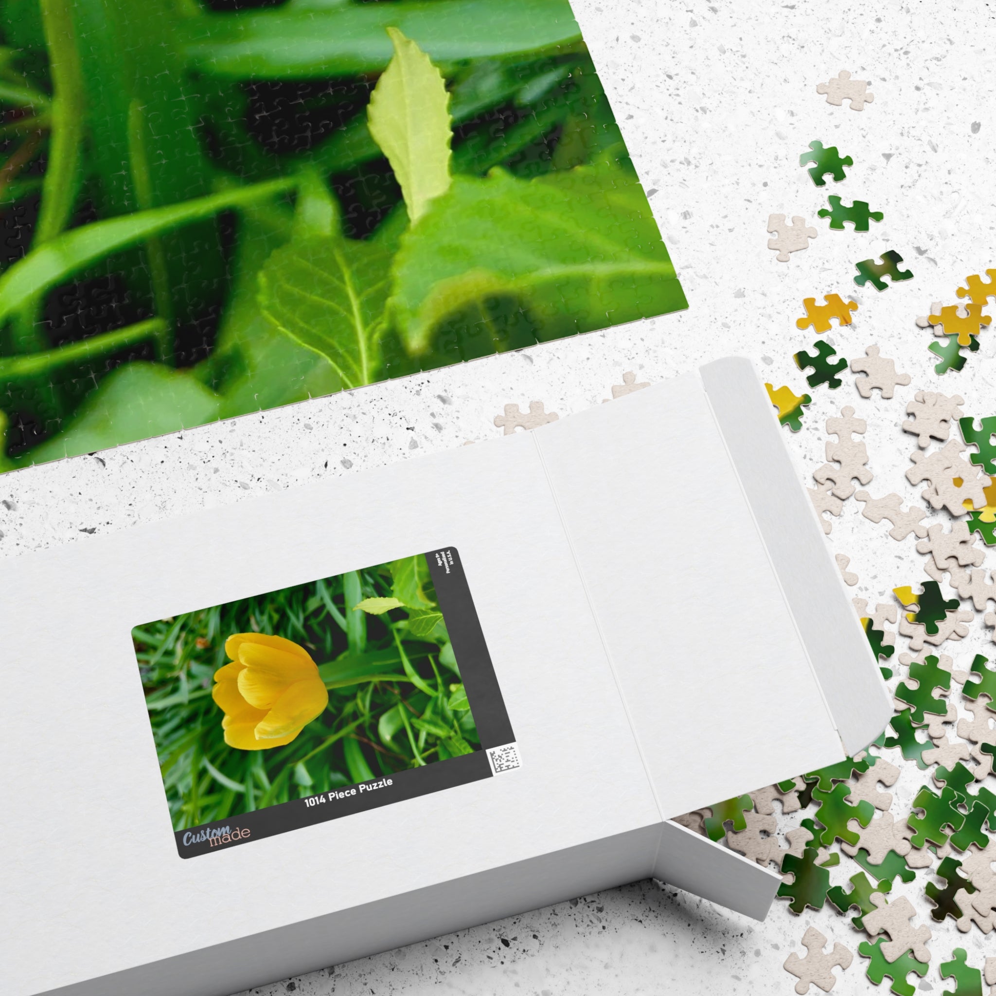 Yellow Tulip Jigsaw Puzzle