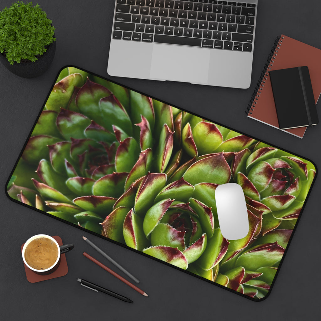 Succulent Garden Desk Mat
