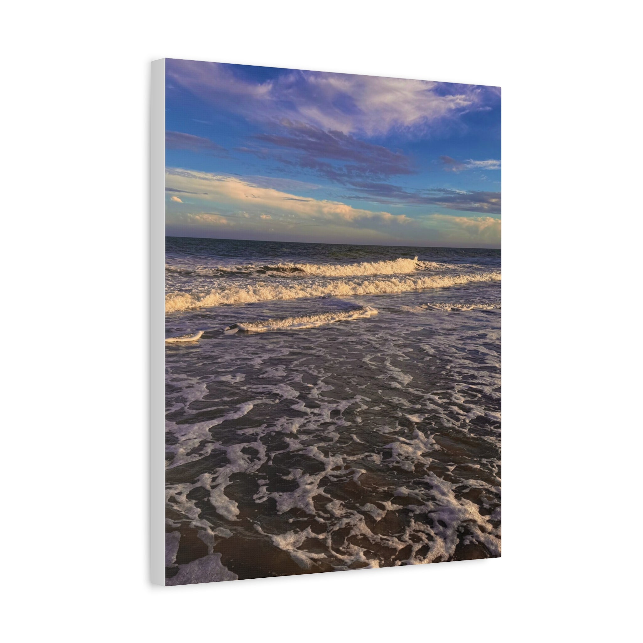 Waves & Sky Matte Canvas Print
