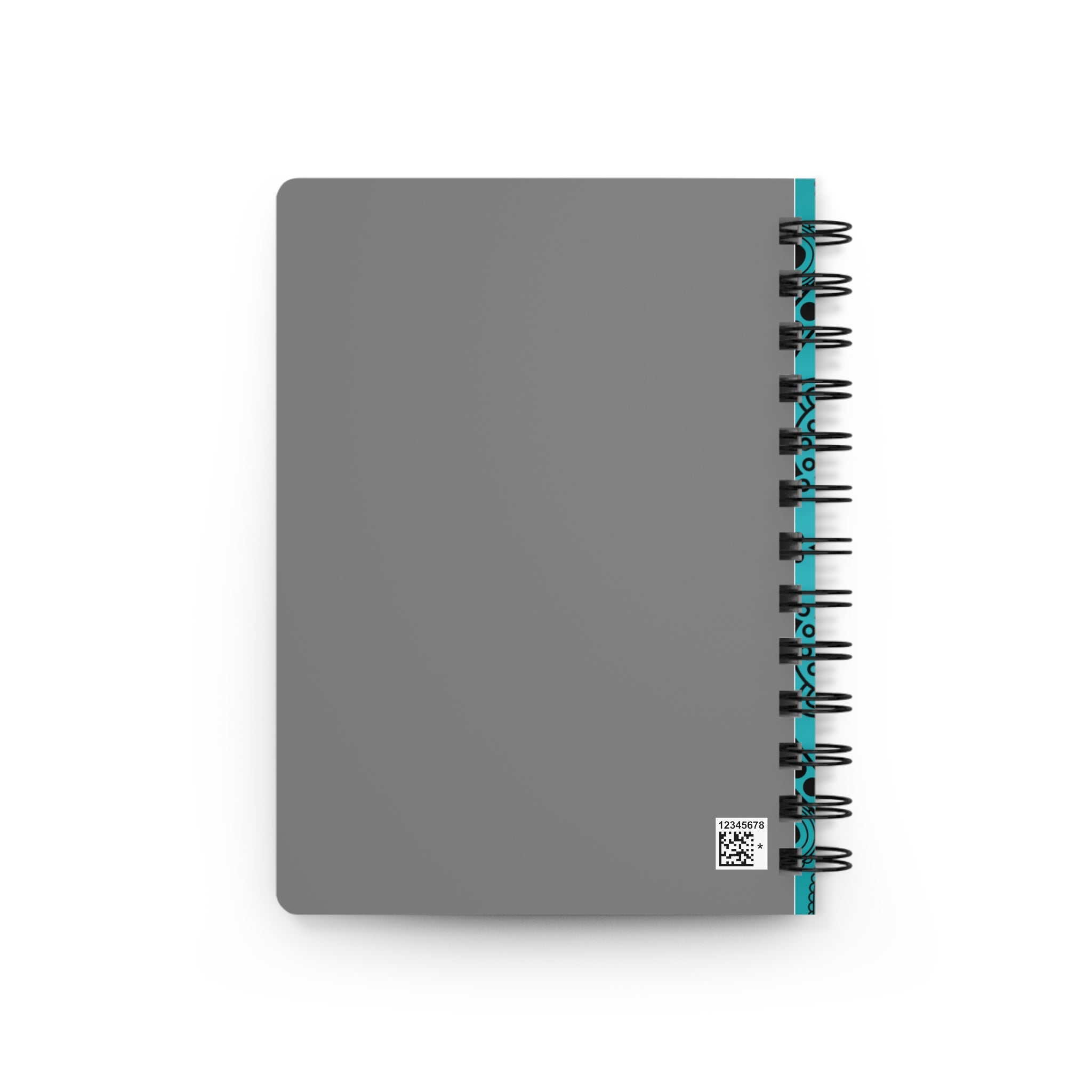 Blue Mandala Spiral Notebook