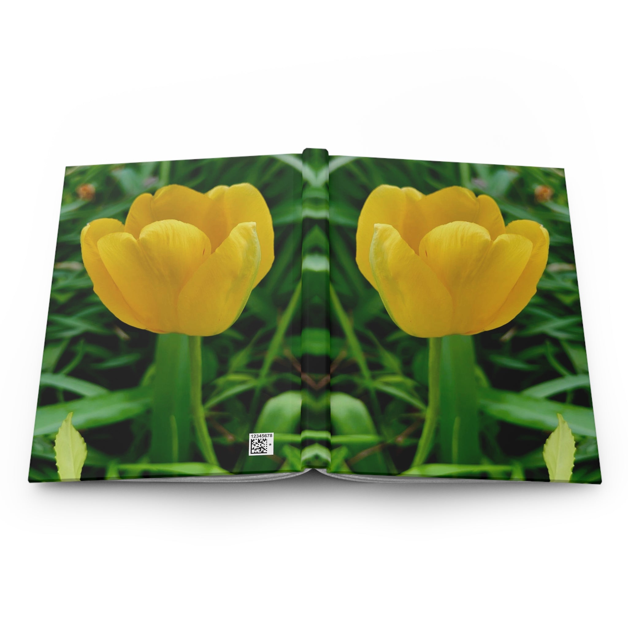 Yellow Tulip Hardcover Journal
