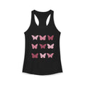 Solid Butterfly Grid Racerback Tank