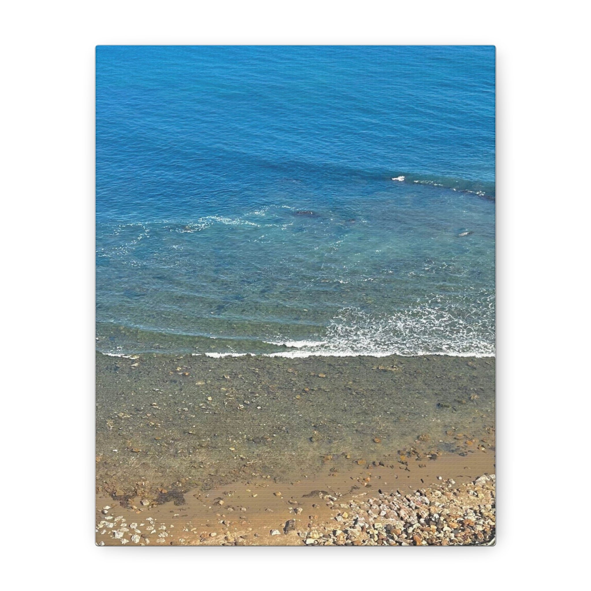 Blue Shore Canvas Print