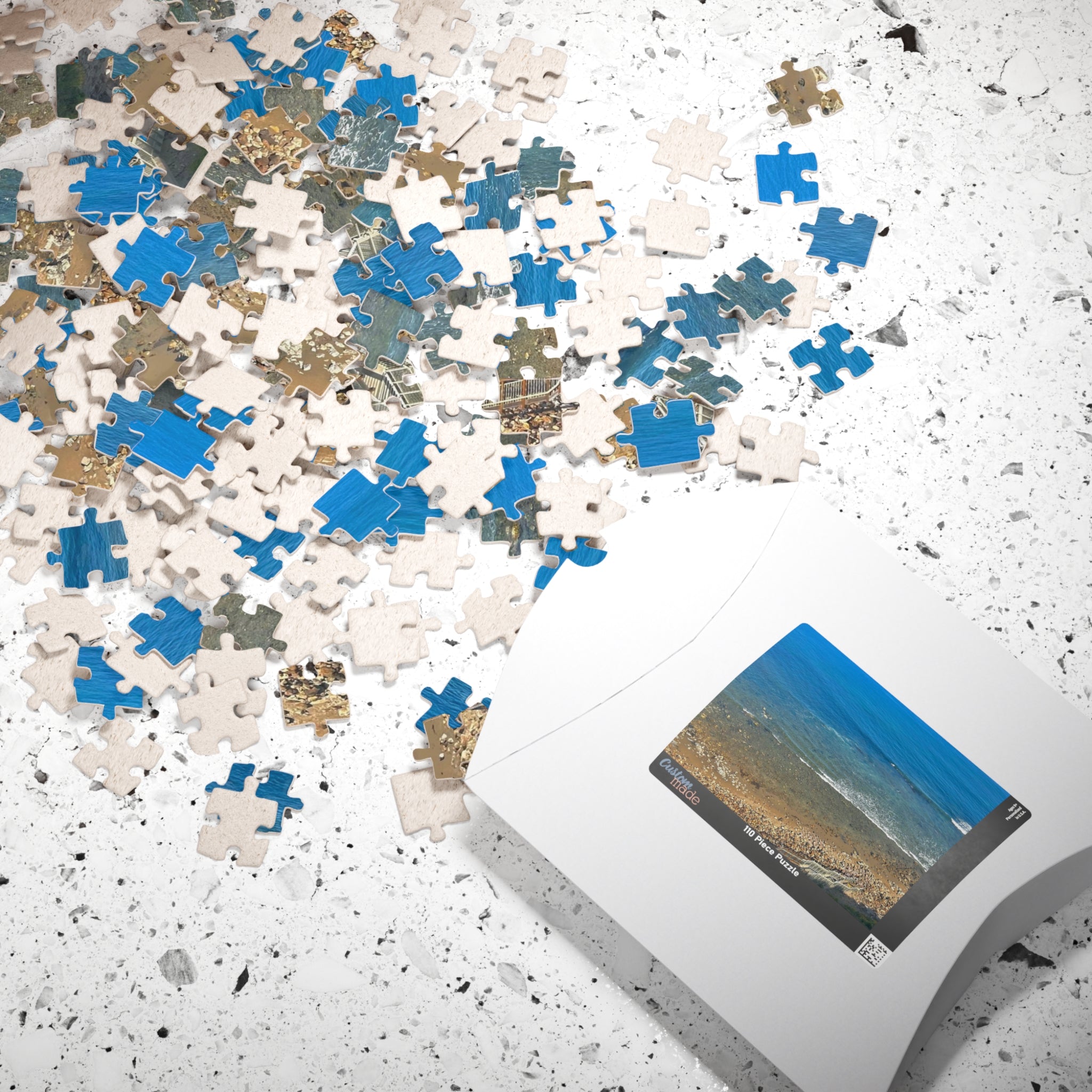 Blue Shore Jigsaw Puzzle