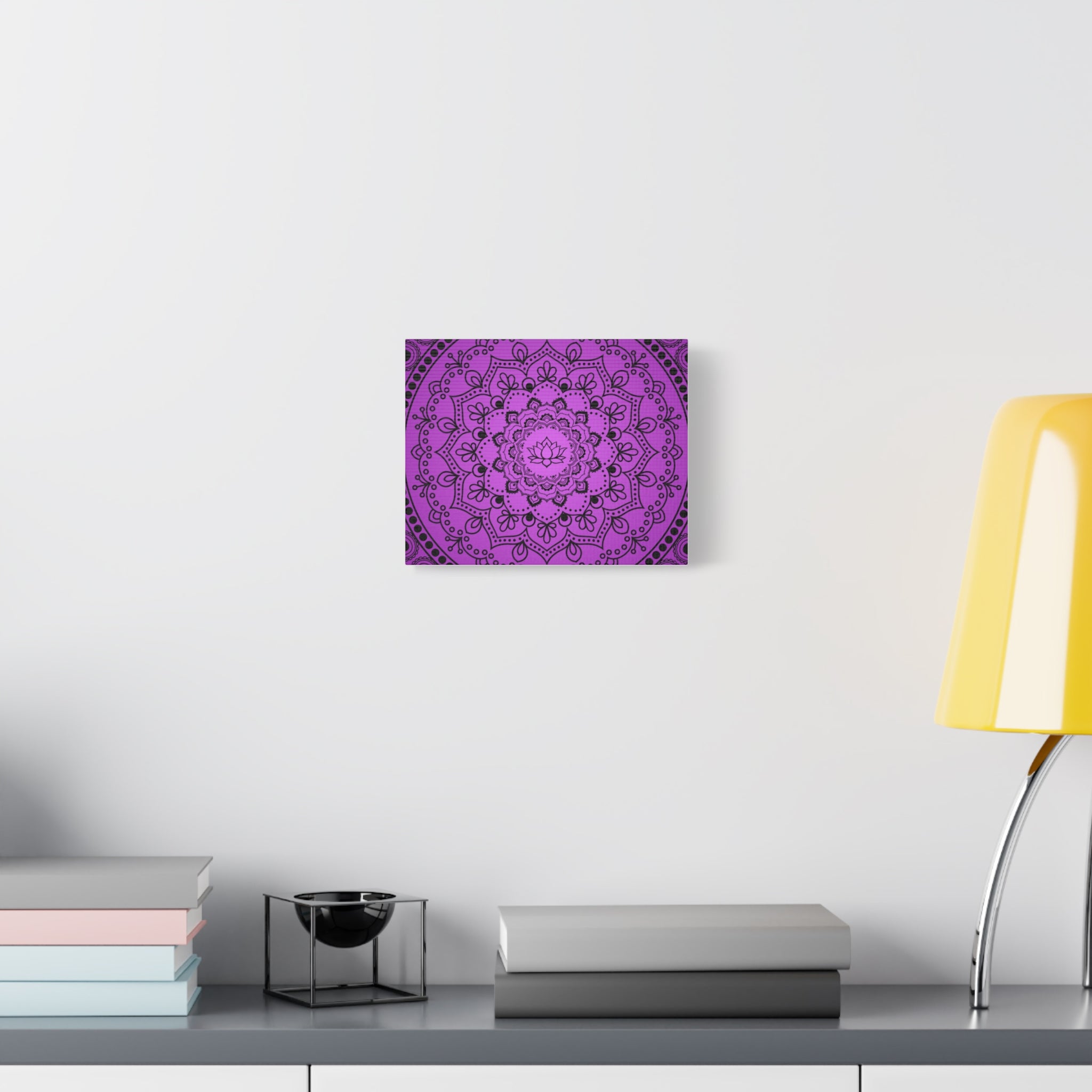 Purple Mandala Canvas Print