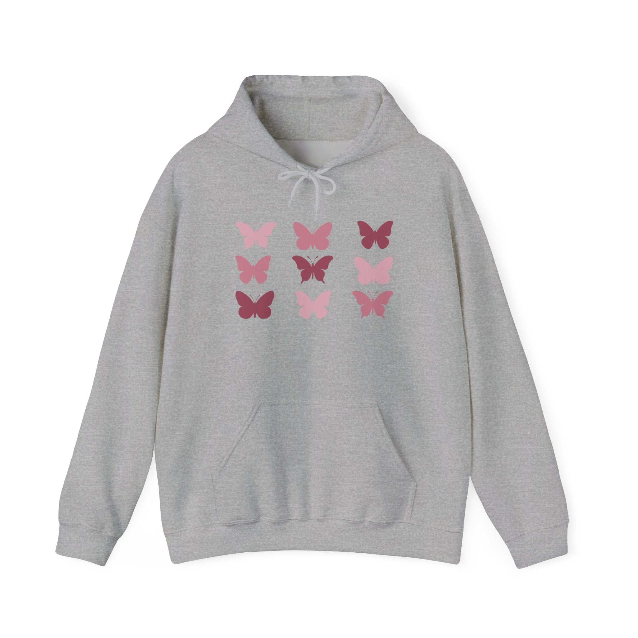 Butterfly Grid Hoodie Solid