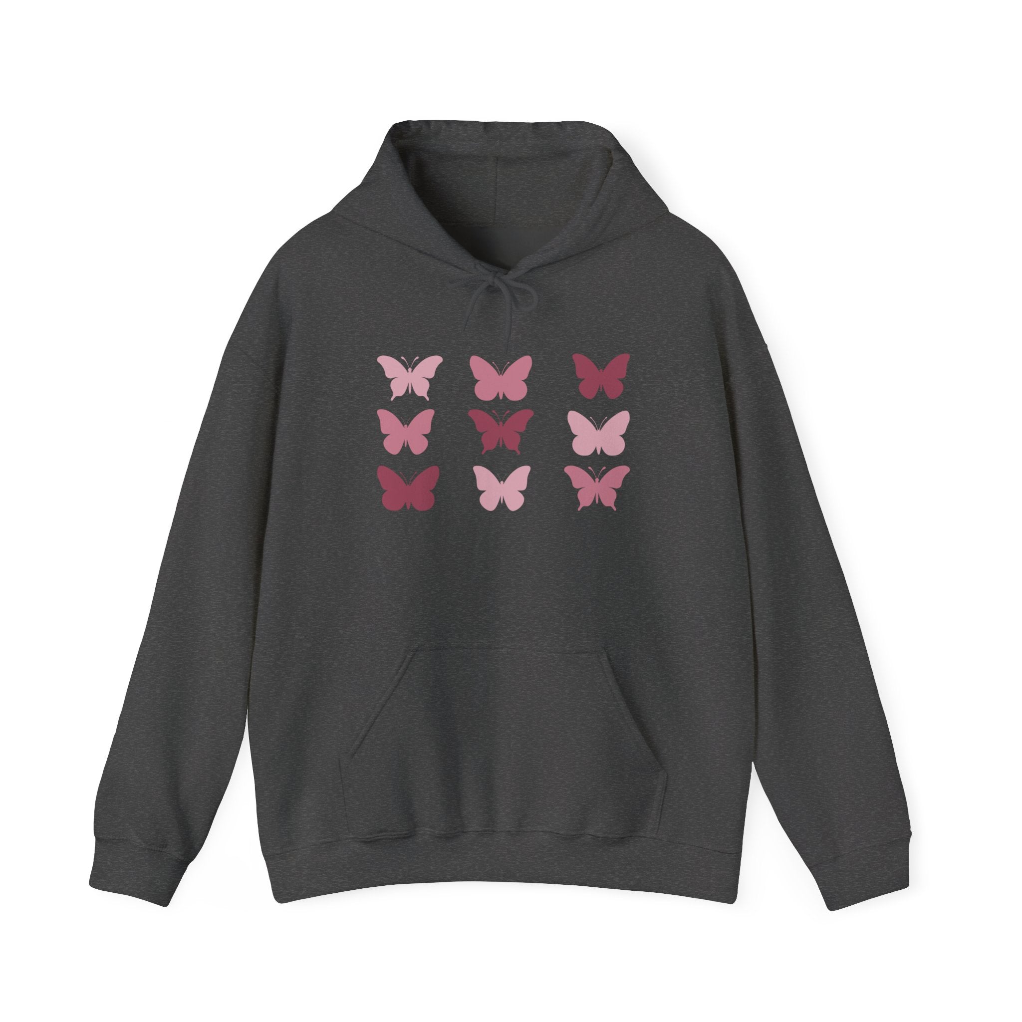 Butterfly Grid Hoodie Solid