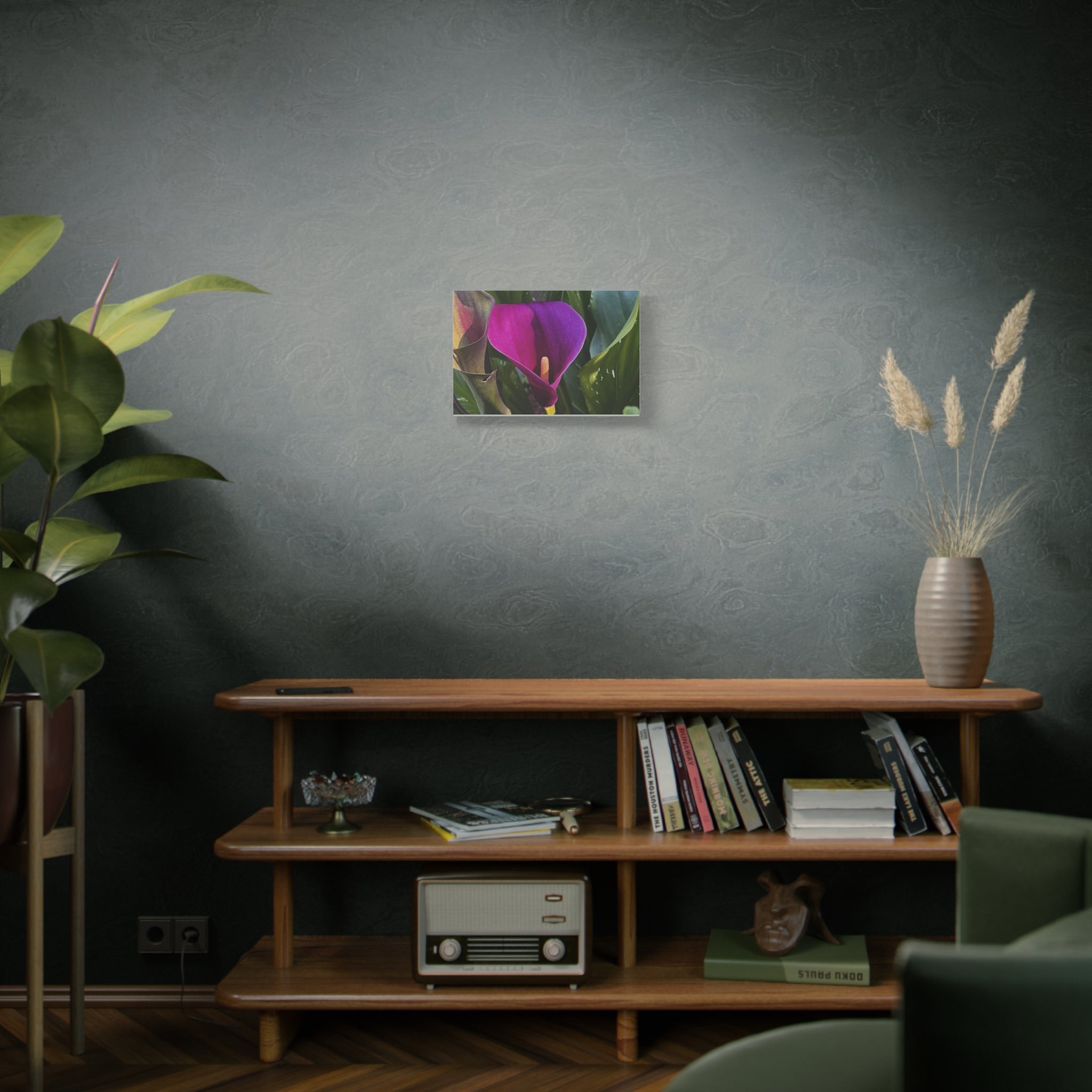 Purple Calla Lily Canvas Print