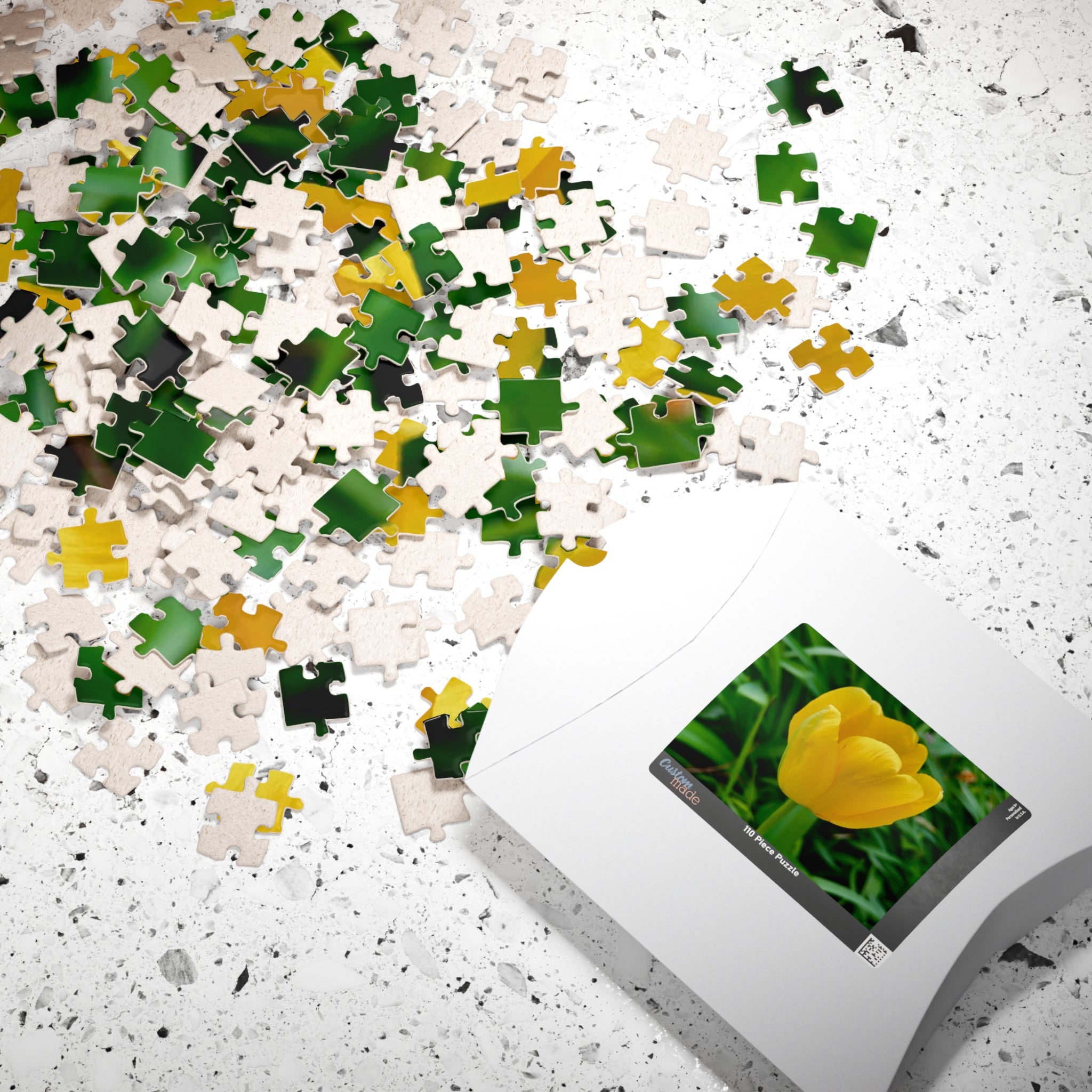 Yellow Tulip Jigsaw Puzzle