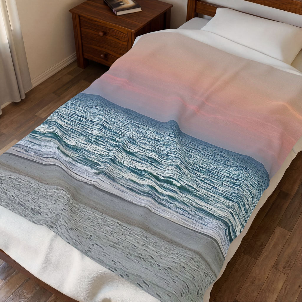 Myrtle Beach Sunset Throw Blanket