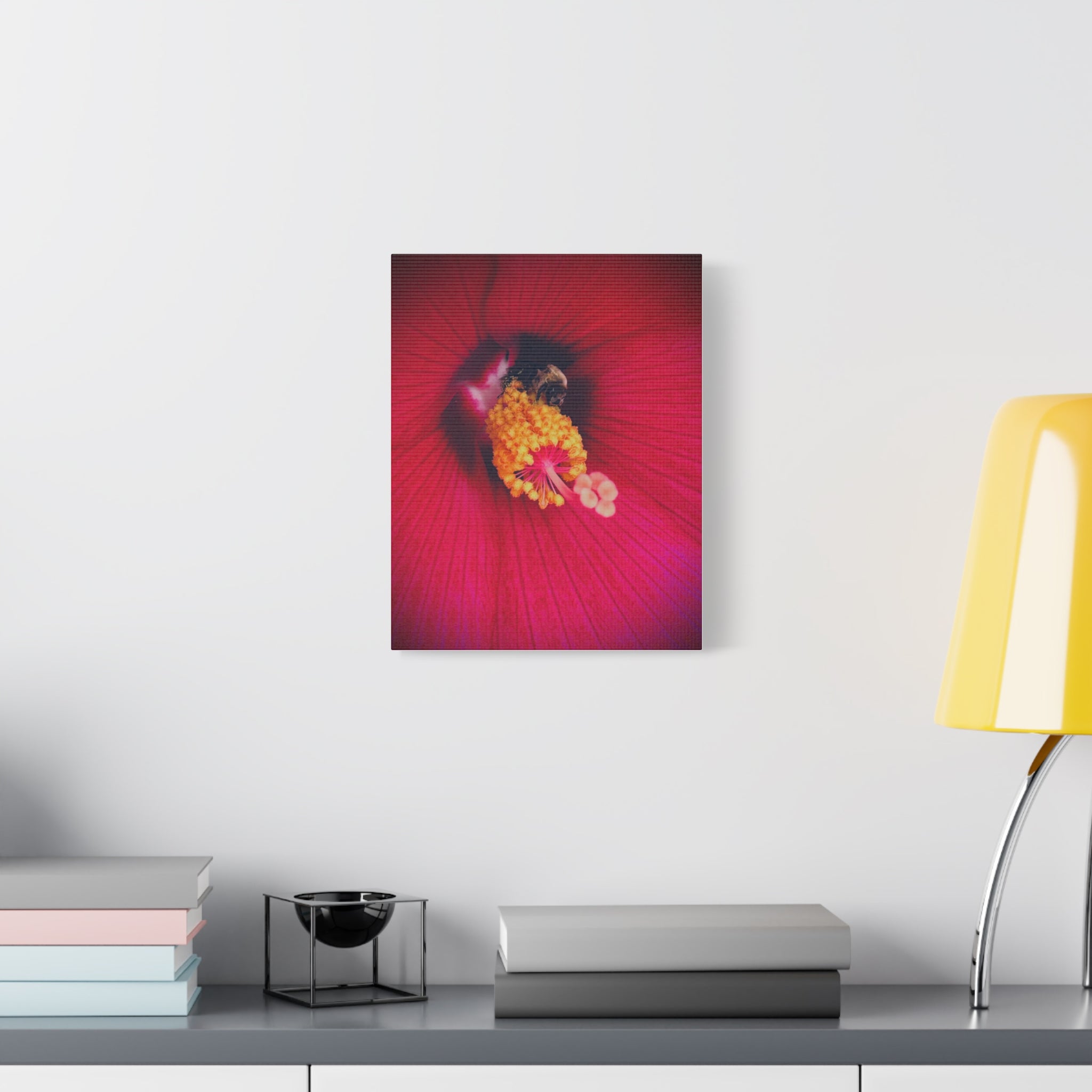 Sleeping Bee Canvas Print