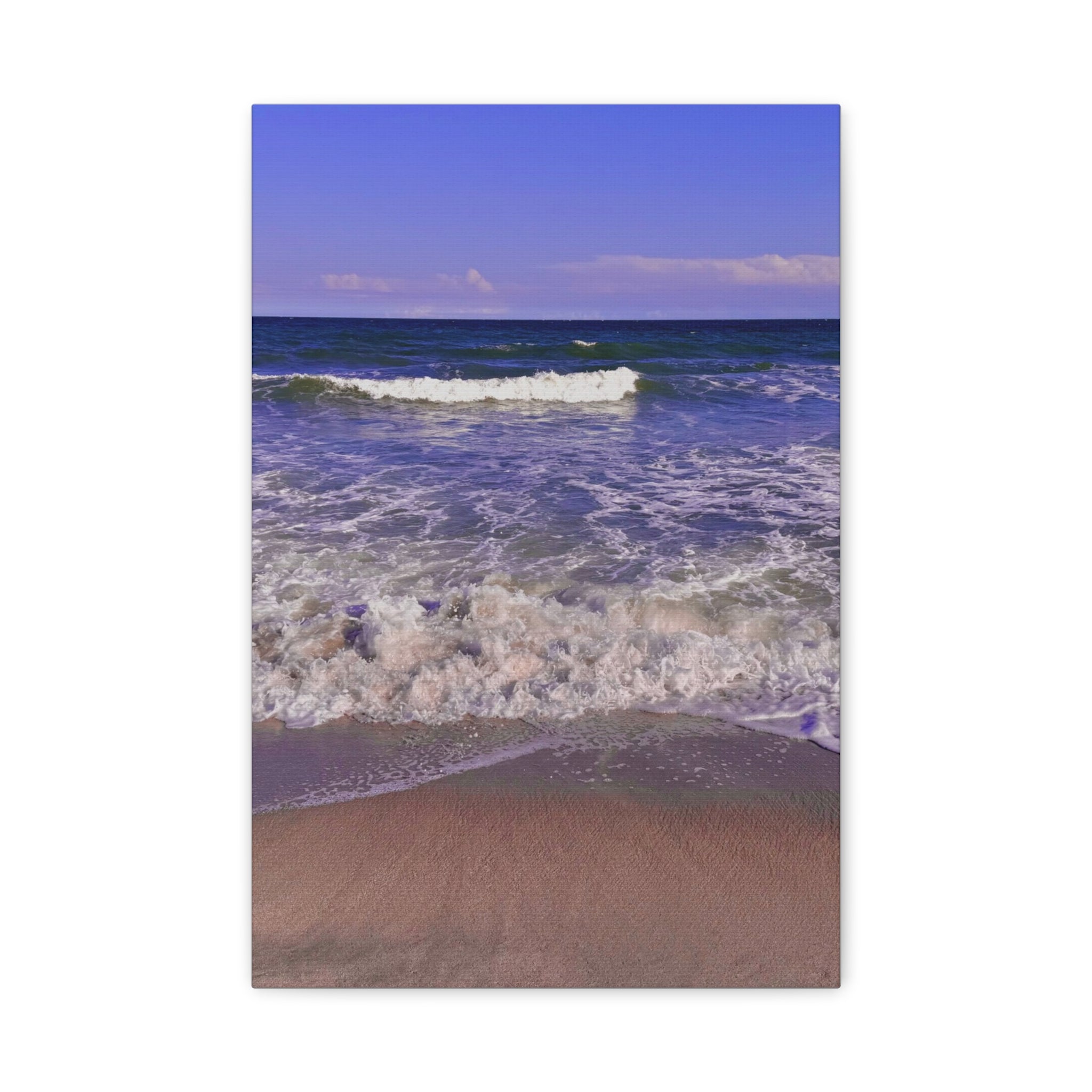 Beach Waves Canvas Print