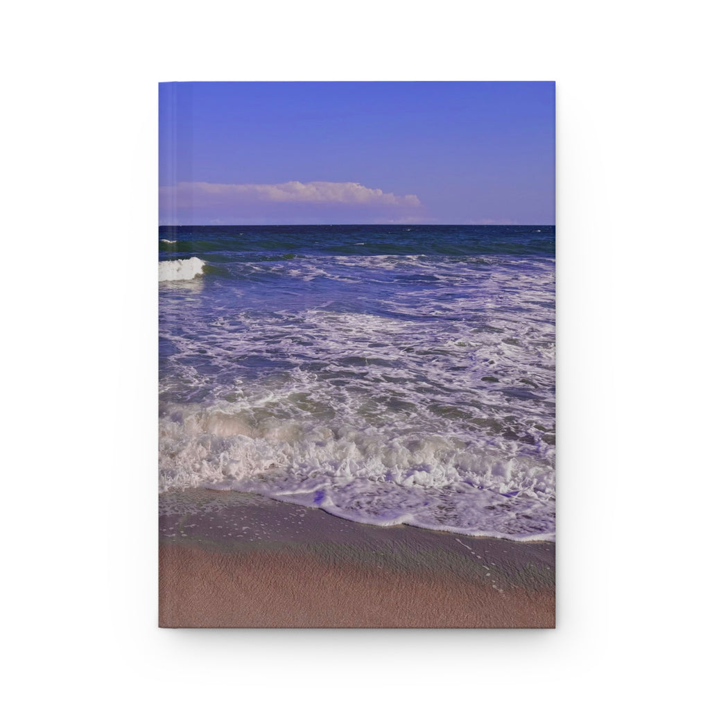 Beach Waves Hardcover Journal
