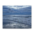 Cloudy Beach Canvas Print