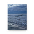 Cloudy Beach Hardcover Journal