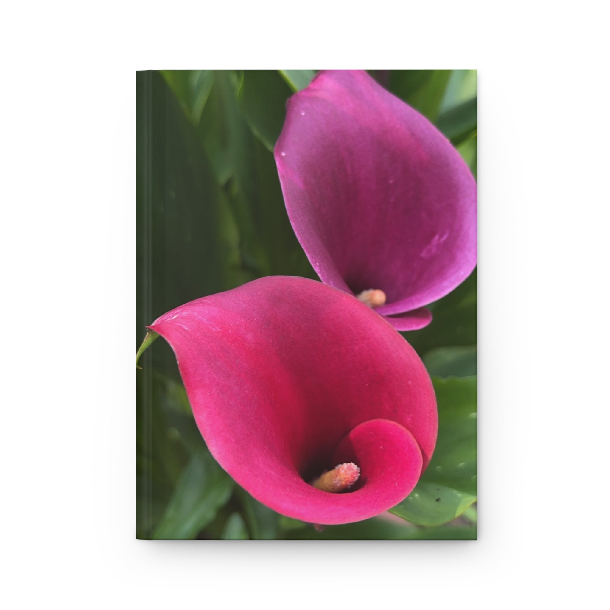 Pink Calla Lily Hardcover Journal