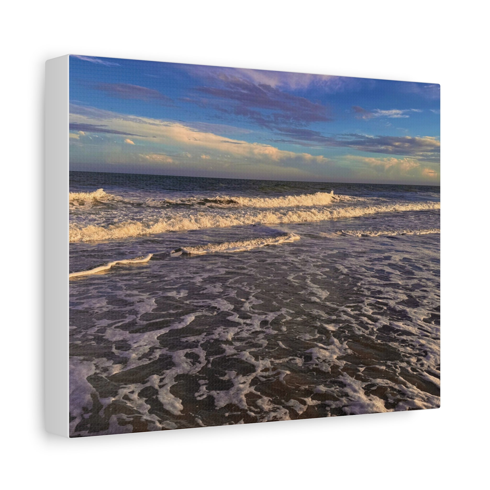 Waves & Sky Matte Canvas Print
