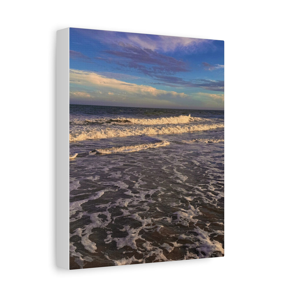 Waves & Sky Matte Canvas Print